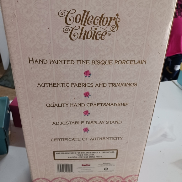 Collectors choice porcelain dolls limited edition with certificate - Picture 4 of 6